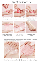 snail candy scrub