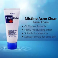 Mistine Acne Clear Facial Foam (Made in Thailand) 85g